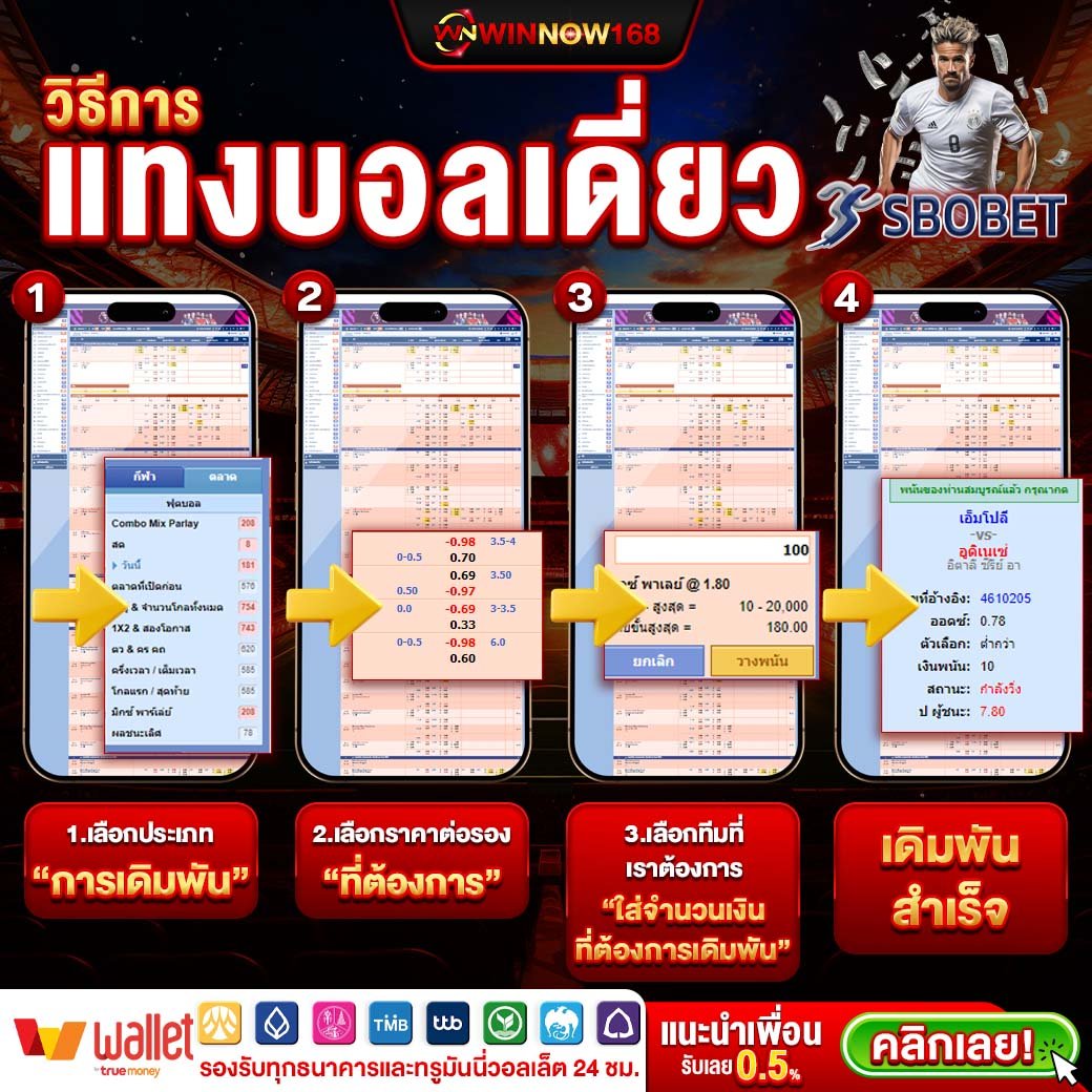 แทงบอลเดี่ยว winnow168